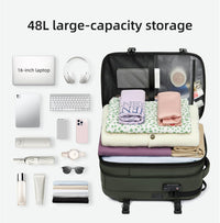 Expandable & Waterproof Travel Backpack with Vacuum Compression – Arvid