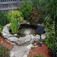 Solar Powered Air Pump Kit 2.5W with Hoses and Stones