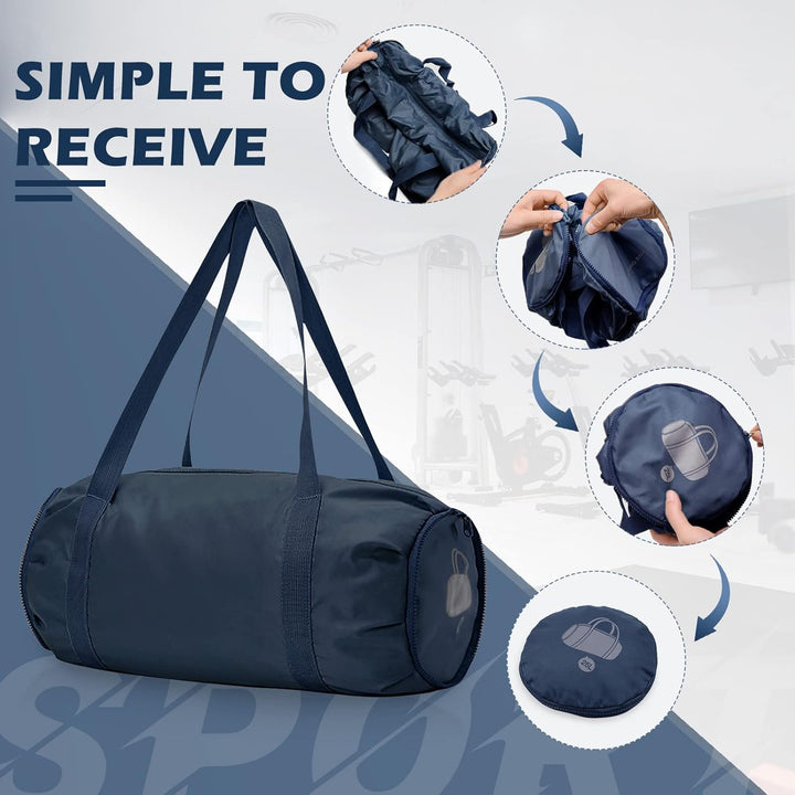 Foldable Waterproof Duffel with Wet Pocket – Ultralight Gym & Travel Bag