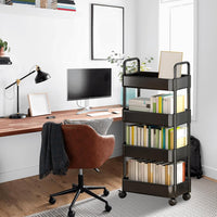 Rolling Utility Cart with Wheels & Handle – Veyora