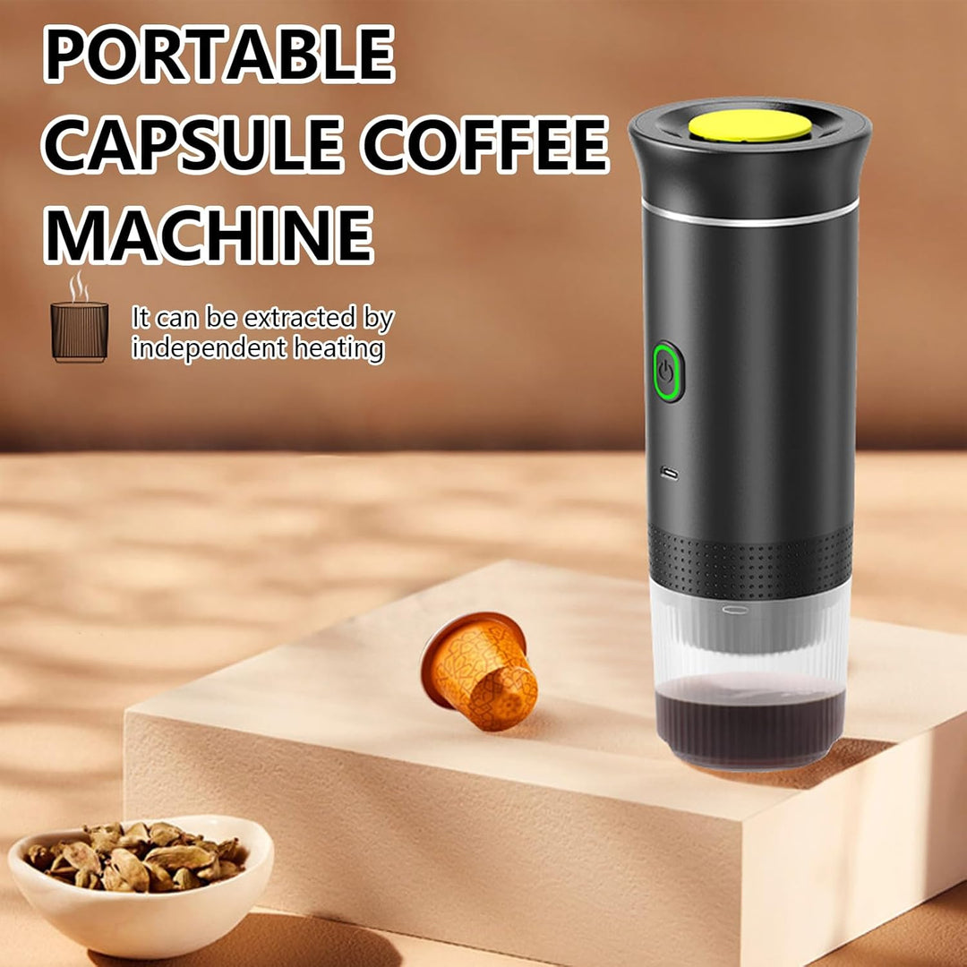 Portable 3-in-1 Espresso Coffee Maker with Rechargeable Battery – Raverno