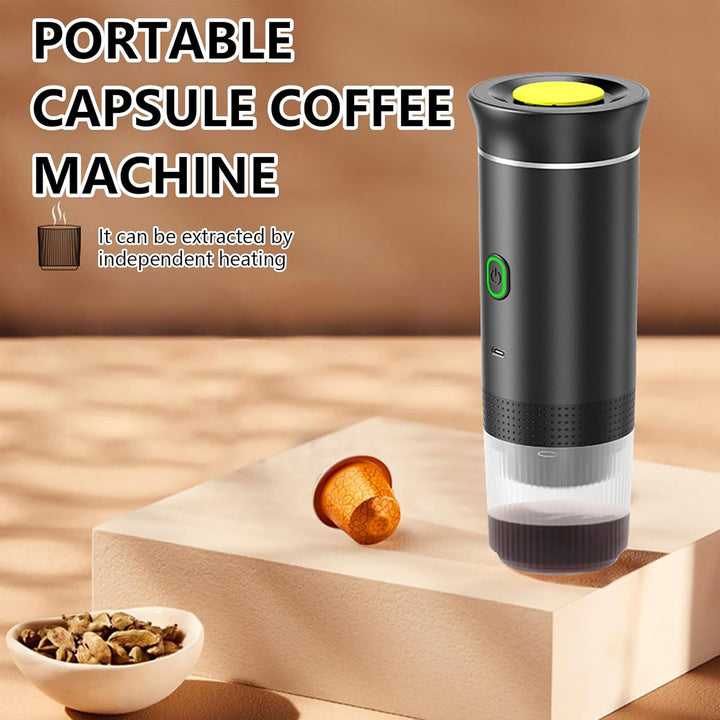 Portable 3-in-1 Espresso Coffee Maker with Rechargeable Battery – Raverno