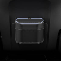 Smell-Proof Car Trash Can with Touch Light – Lurevo