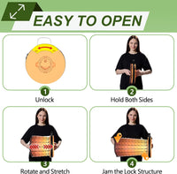 Collapsible Stool with Cushion – SitMax