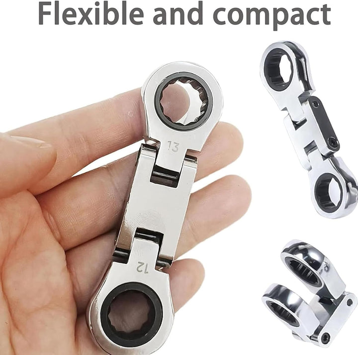 Double Drive Flex Head Ratcheting Wrench – Torvex