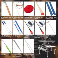 Professional 16-Piece Piano Tuning Kit with Storage Case – Arvena