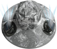 Solar Fan Cooling Hat with UV Protection – Solvoro