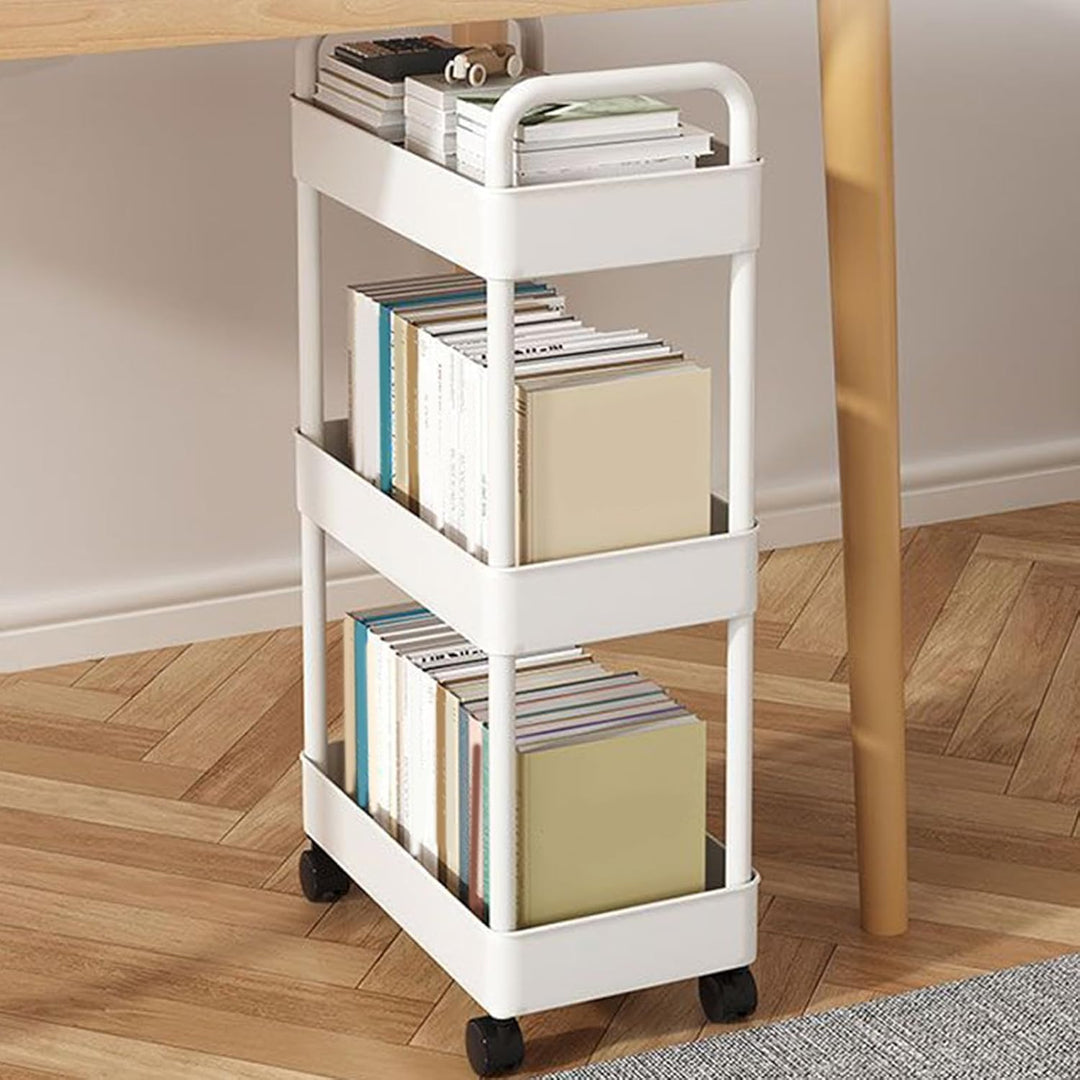 Rolling Utility Cart with Wheels & Handle – Veyora