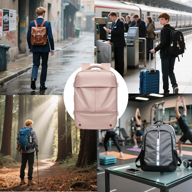 Expandable & Waterproof Travel Backpack with Vacuum Compression – Arvid