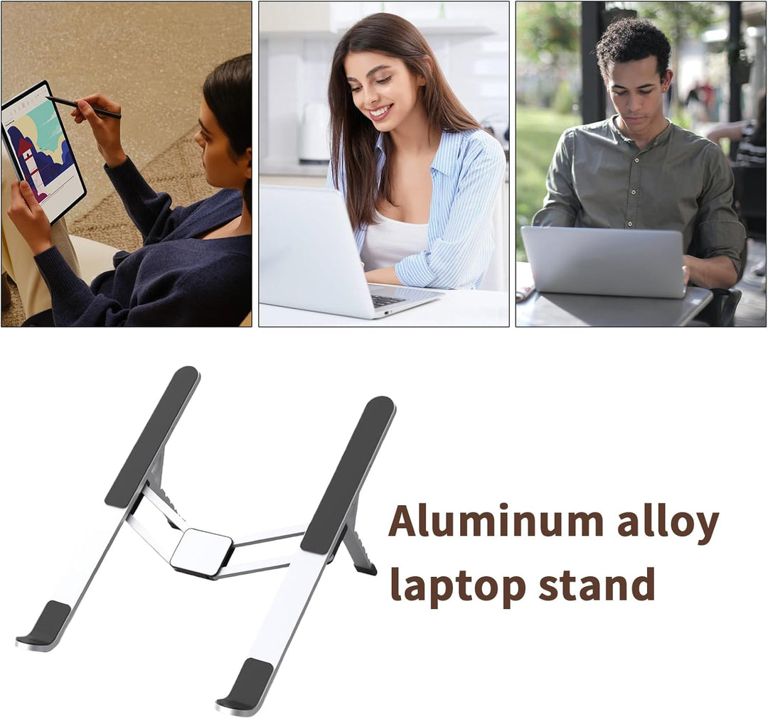 Adjustable Laptop Stand – Foldable Cooling Notebook Mount for Office & Travel – Orvane