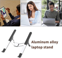 Adjustable Laptop Stand – Foldable Cooling Notebook Mount for Office & Travel – Orvane