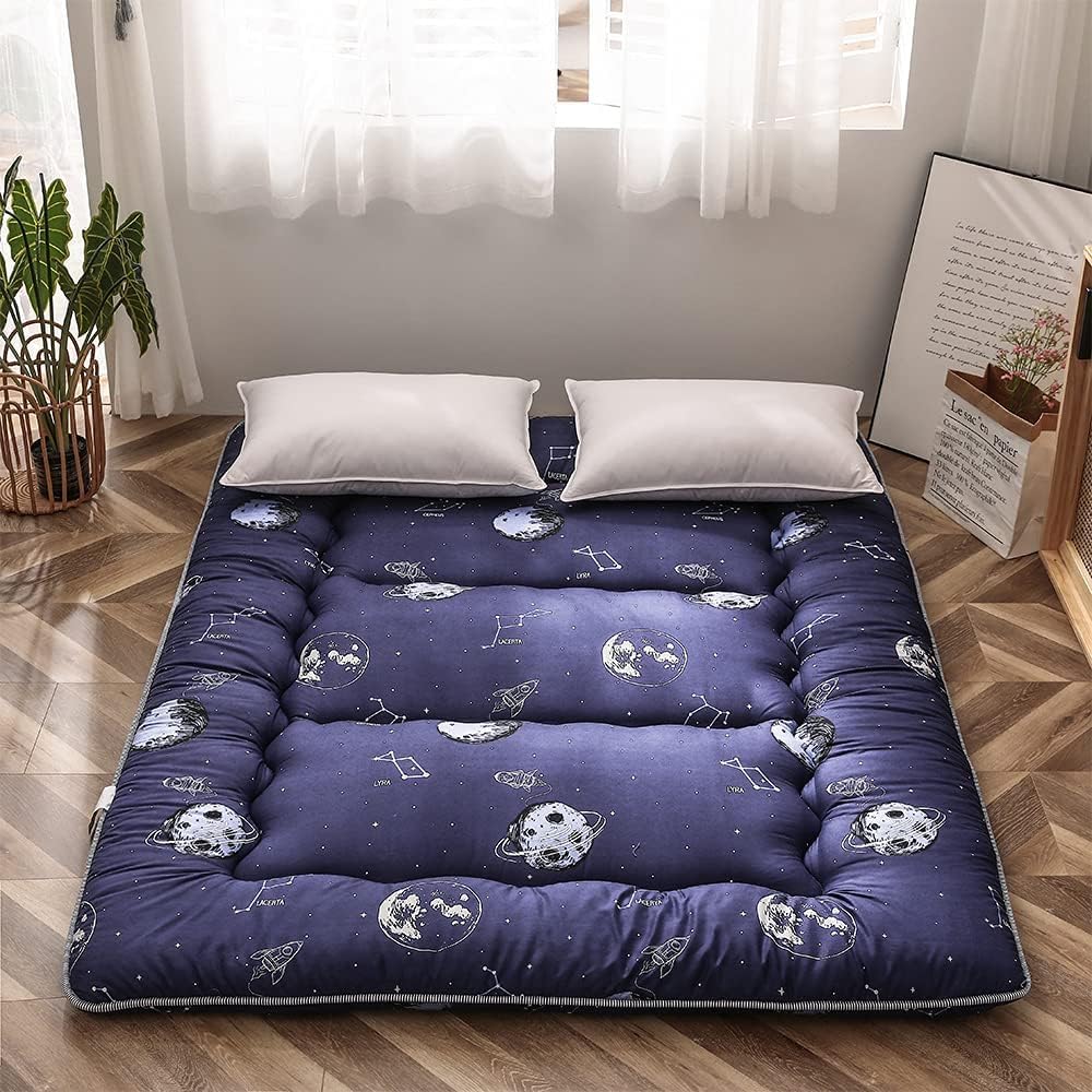 Foldable Japanese Futon Floor Mattress with Memory Foam Support – Arivon