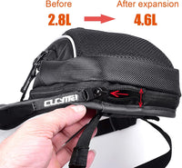 Tactical Motorcycle Leg Bag with Waterproof EVA Shell & Expandable Storage