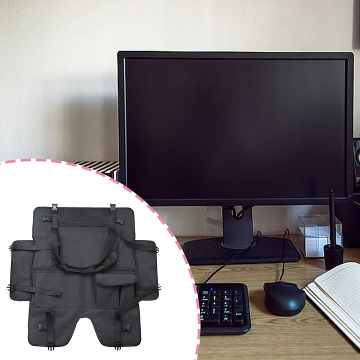 Portable Monitor Case – Protective Dustproof Screen Bag with Flannel Lining – Veynor