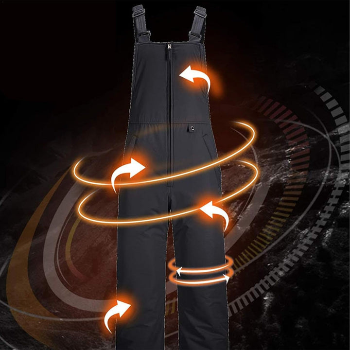 Waterproof Insulated Snowboarding Bibs – Arvion