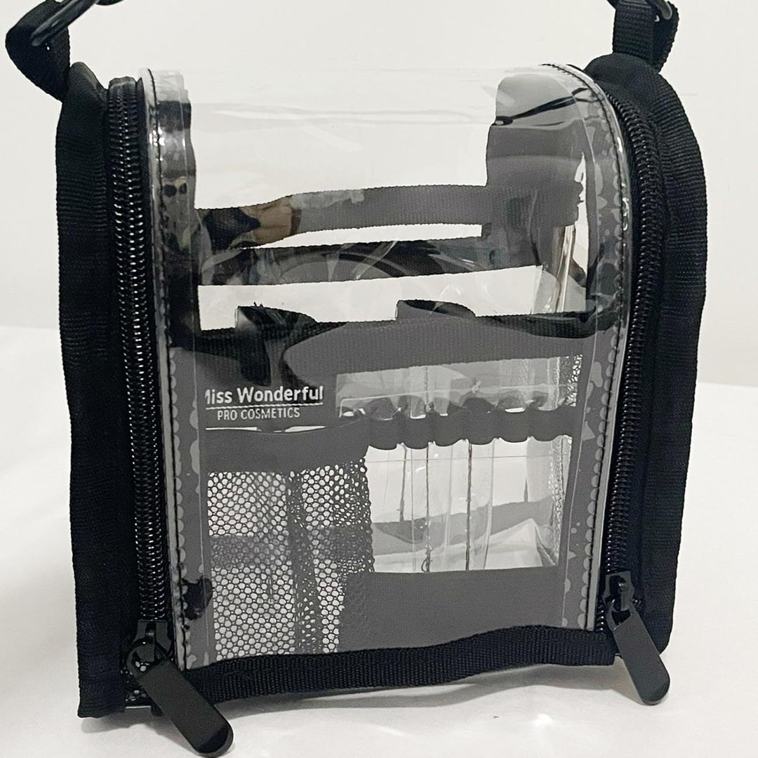 Large Transparent PVC Makeup Bag for Travel & Daily Use – Aveline