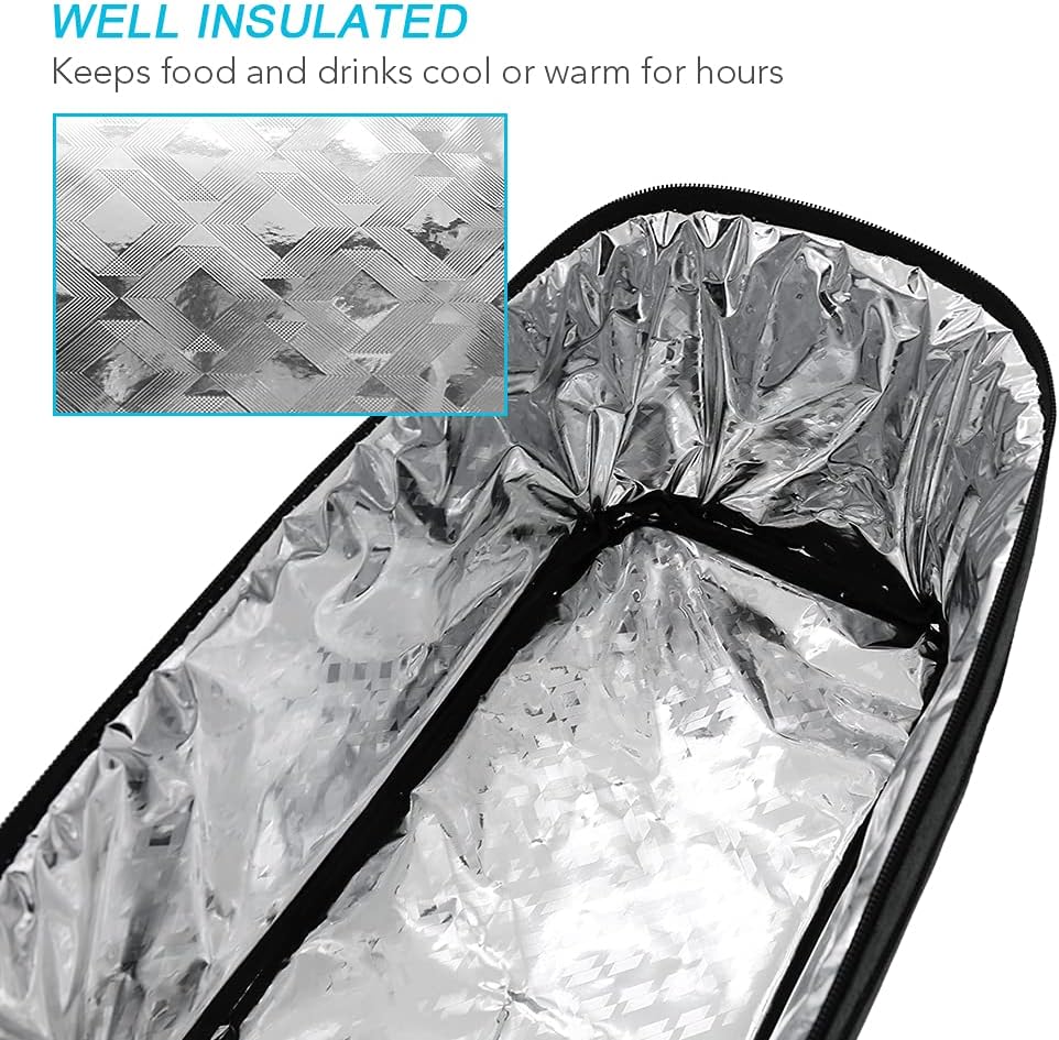 8L Insulated Bike Rear Trunk Cooler Bag with Shoulder Strap – Trevilo