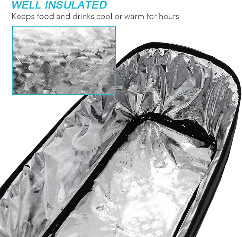 8L Insulated Bike Rear Trunk Cooler Bag with Shoulder Strap – Trevilo