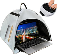 Laptop Sun Shade – Foldable Anti-Glare Privacy Tent for 13–16" Devices – Travory