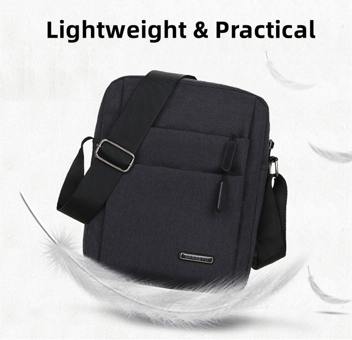 Men’s Waterproof Crossbody Sling Bag with Multiple Pockets – Corven