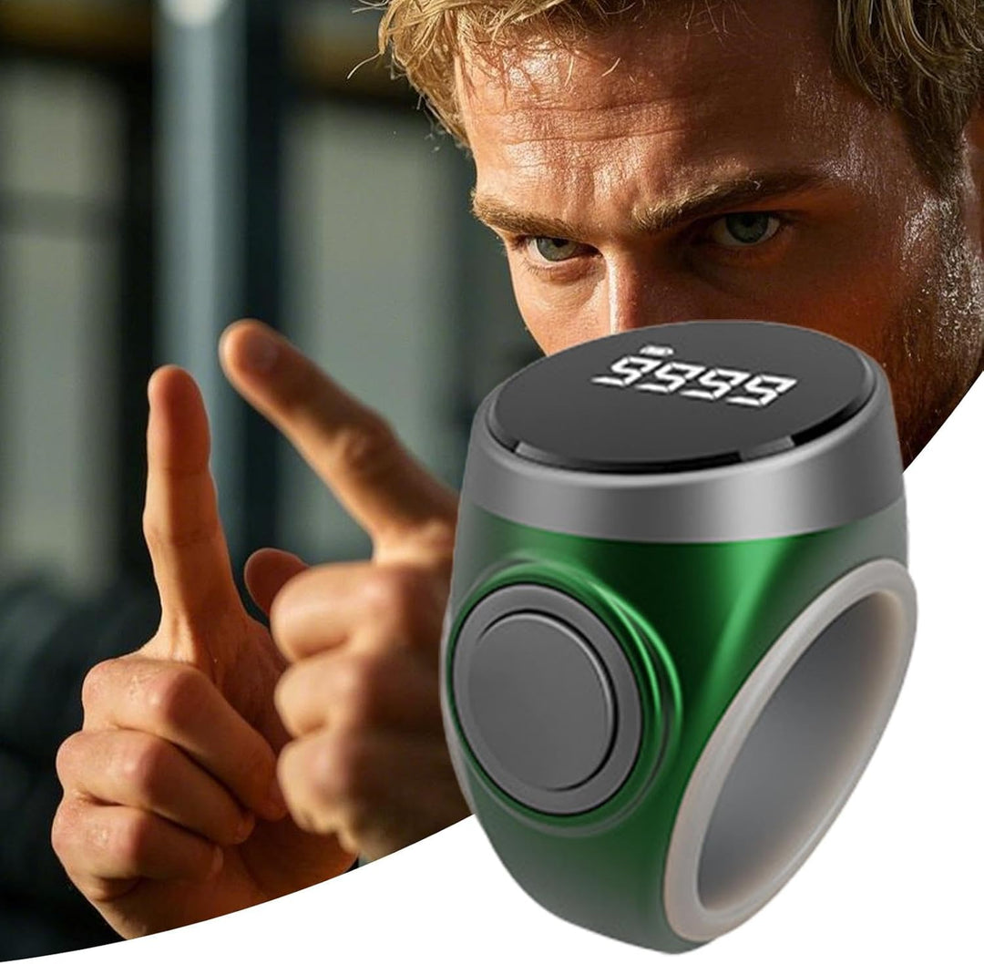 4-Digit Rechargeable Digital Finger Counter Ring (1+1 FREE) – Calmero