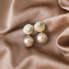 Pearl Earrings with 18K Gold-Plated Copper – Celeste