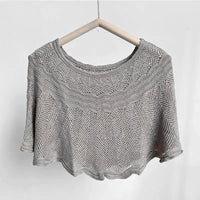 Ladies' Ice Silk Scarf with Knit & UV Protection - Amira