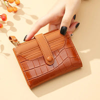 Elegant Leather Clutch Money Clip Wallet