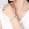 Silver Party Bracelet with Luxurious Charm | Elegant Jewelry Piece