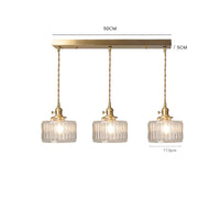 Harrison Crystal Vintage Pendant Light