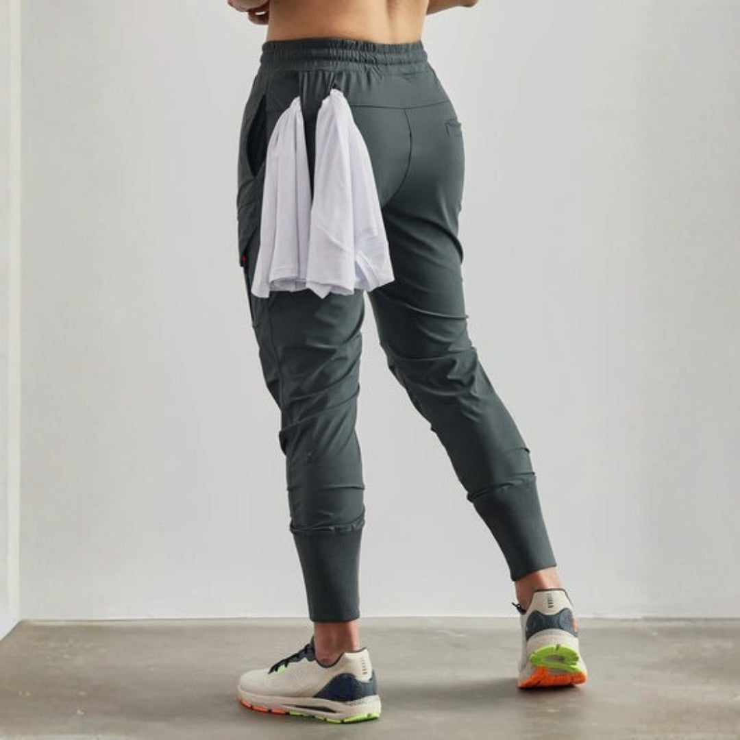 Men's Sports Trousers with Stretch and Pockets – Dario