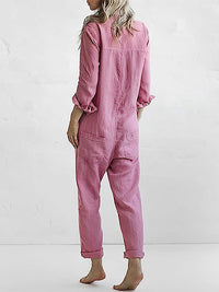 Casual Jumpsuit – Liv | 100% Cotton, With Handy Pockets
