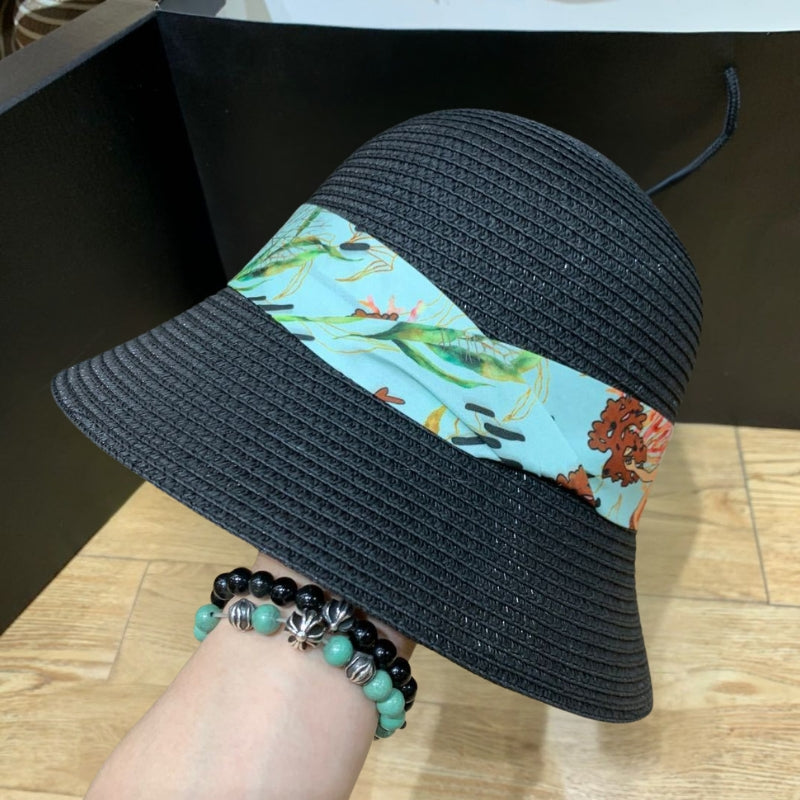 Summer sunhat with bow and wide brim – ShadeRibbon