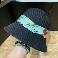 Summer sunhat with bow and wide brim – ShadeRibbon
