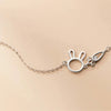 CHARMING RABBIT PENDANT BRACELET