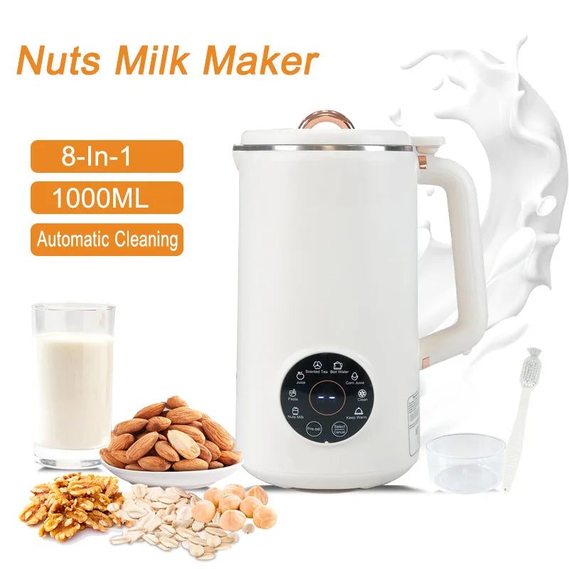 8-in-1 Nut Milk Maker (1000 ml) - NutriBlend-State of Style