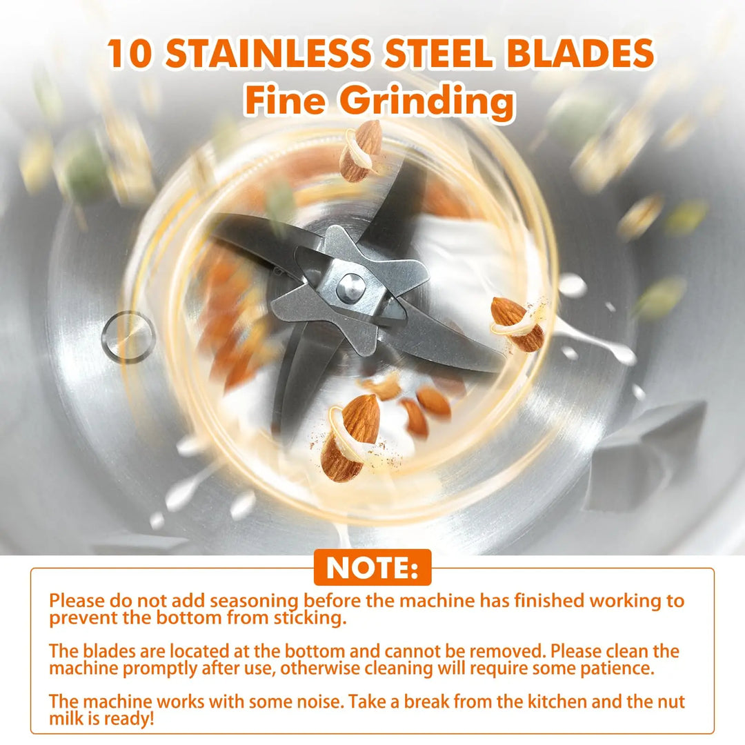 8-in-1 Nut Milk Maker (1000 ml) - NutriBlend-State of Style