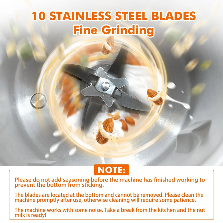 8-in-1 Nut Milk Maker (1000 ml) - NutriBlend-State of Style