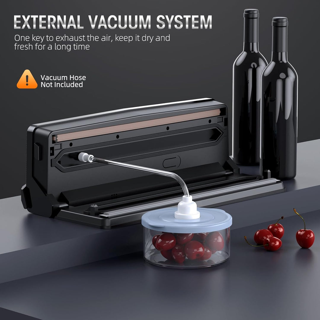 8-in-1 Vacuum Sealing Machine with Built-in Cutter-State of Style