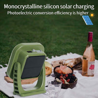 80W LED SOLAR-CHARGED CAMPING LAMP WITH MAGNET AND ZOOM FUNCTION-LY02S Solar energy-State of Style