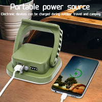 80W LED SOLAR-CHARGED CAMPING LAMP WITH MAGNET AND ZOOM FUNCTION-LY02S Solar energy-State of Style