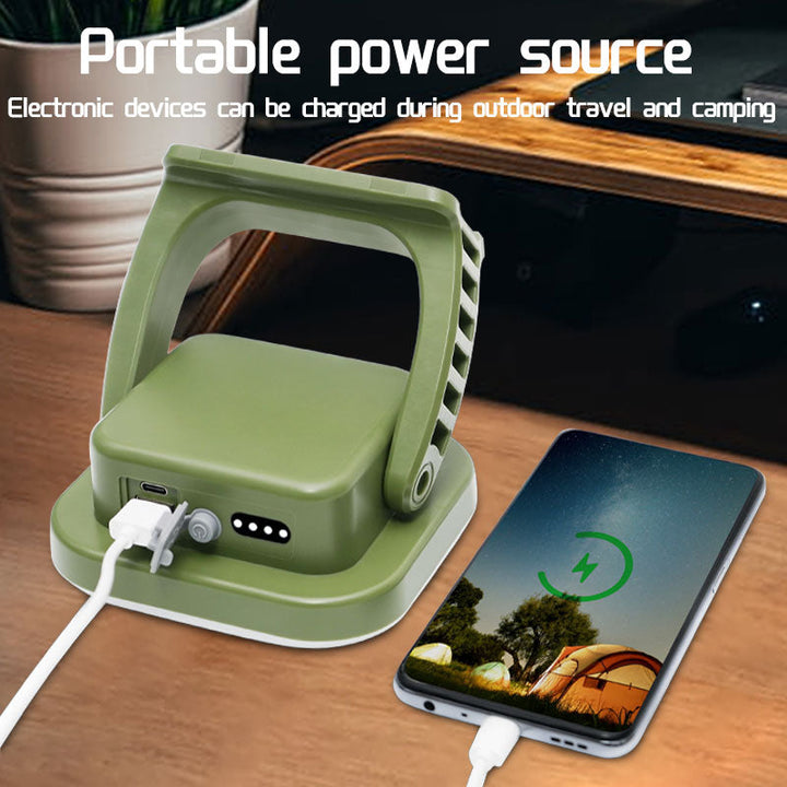 80W LED SOLAR-CHARGED CAMPING LAMP WITH MAGNET AND ZOOM FUNCTION-LY02S Solar energy-State of Style