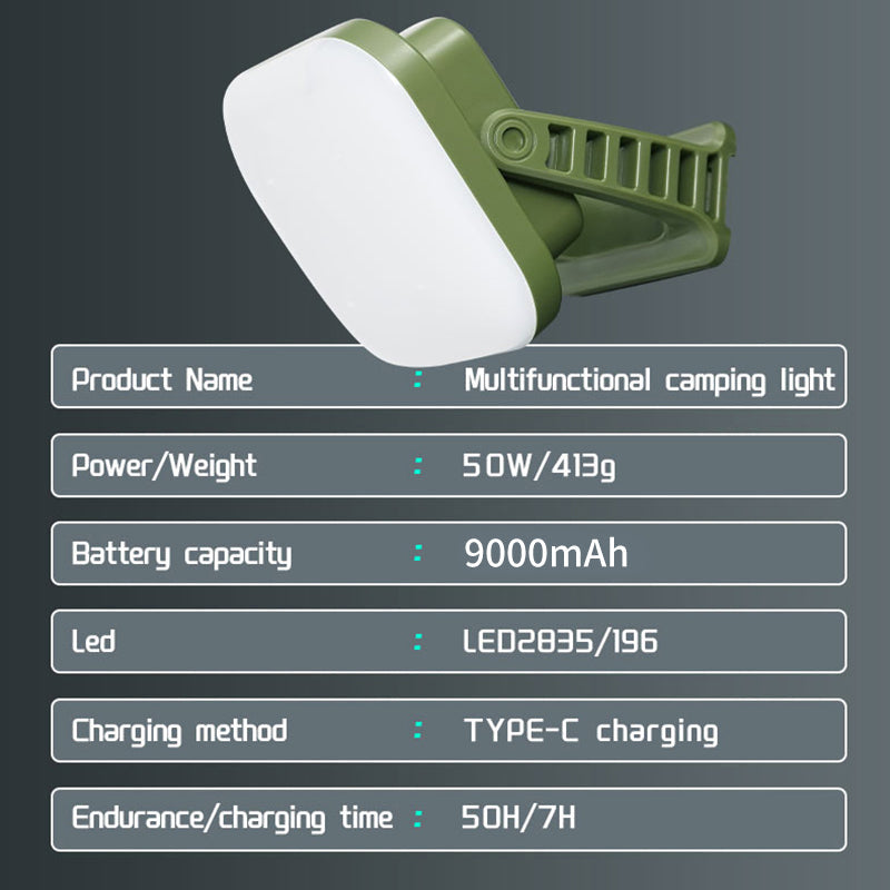 80W LED SOLAR-CHARGED CAMPING LAMP WITH MAGNET AND ZOOM FUNCTION-LY02S Solar energy-State of Style