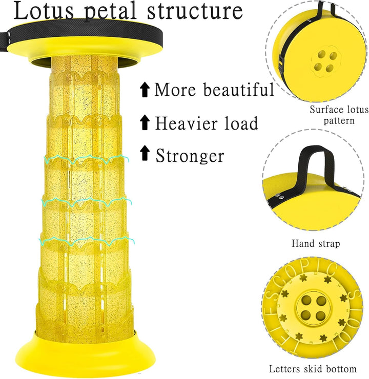 Folding Stool Adjustable Height – SitMate