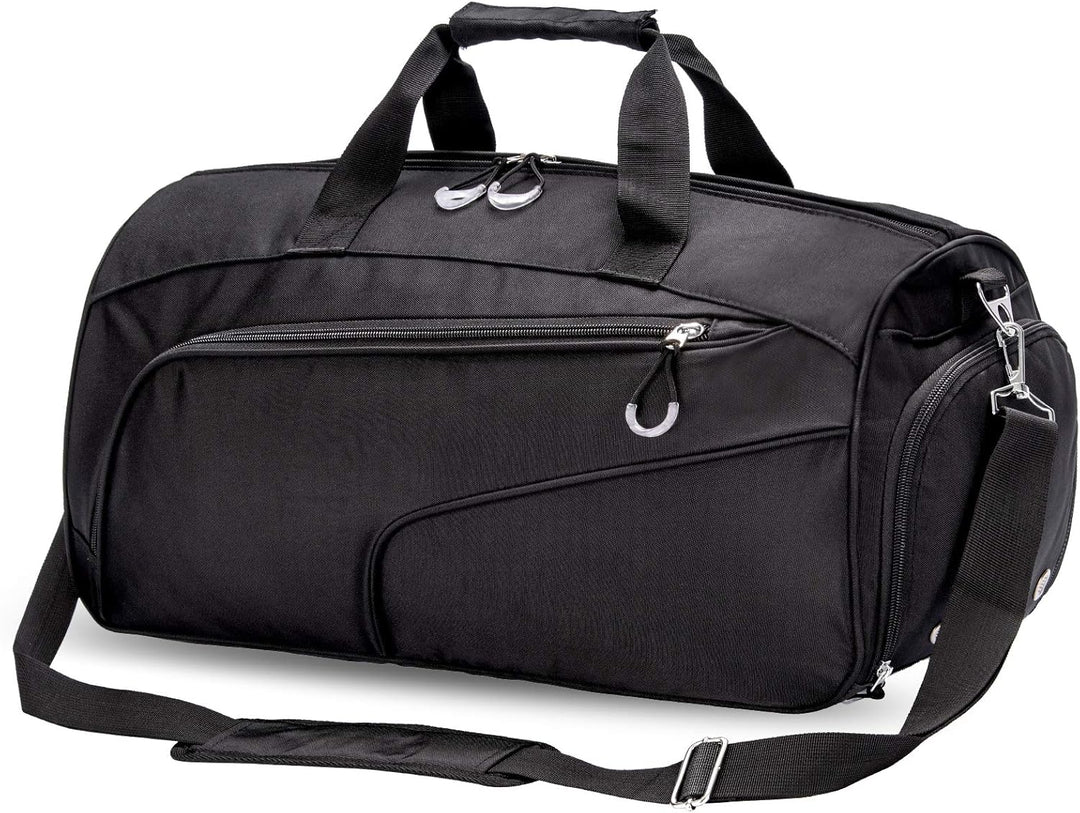 Waterproof 35L Gym Duffel with Shoe Compartment & Wet Pocket – Unisex Sports & Travel Bag