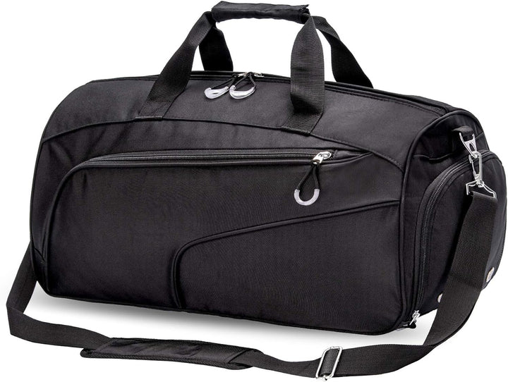 Waterproof 35L Gym Duffel with Shoe Compartment & Wet Pocket – Unisex Sports & Travel Bag