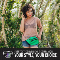 Holographic Bum Bag with Adjustable Strap – Unisex Waist & Festival Pack (1+1 FREE)