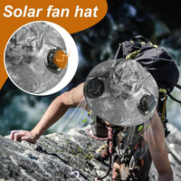 Solar Fan Cooling Hat with UV Protection – Solvoro