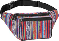 Holographic Bum Bag with Adjustable Strap – Unisex Waist & Festival Pack (1+1 FREE)