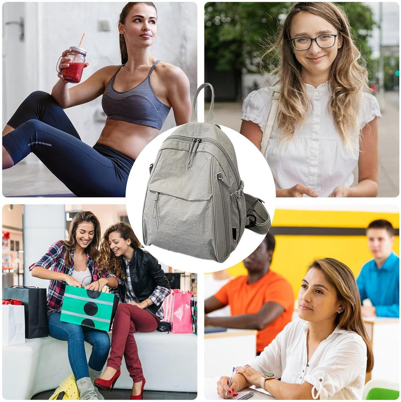 Waterproof Casual Backpack – Multi-Compartment Travel & School Bookbag – Arvion